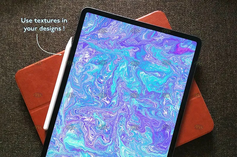 8个流体画艺术｜Procreate笔刷详情图 7