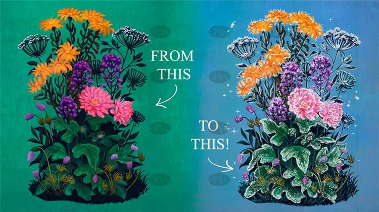 花卉花朵森林绿色植物叶子植被雪花｜Procreate笔刷详情图 6