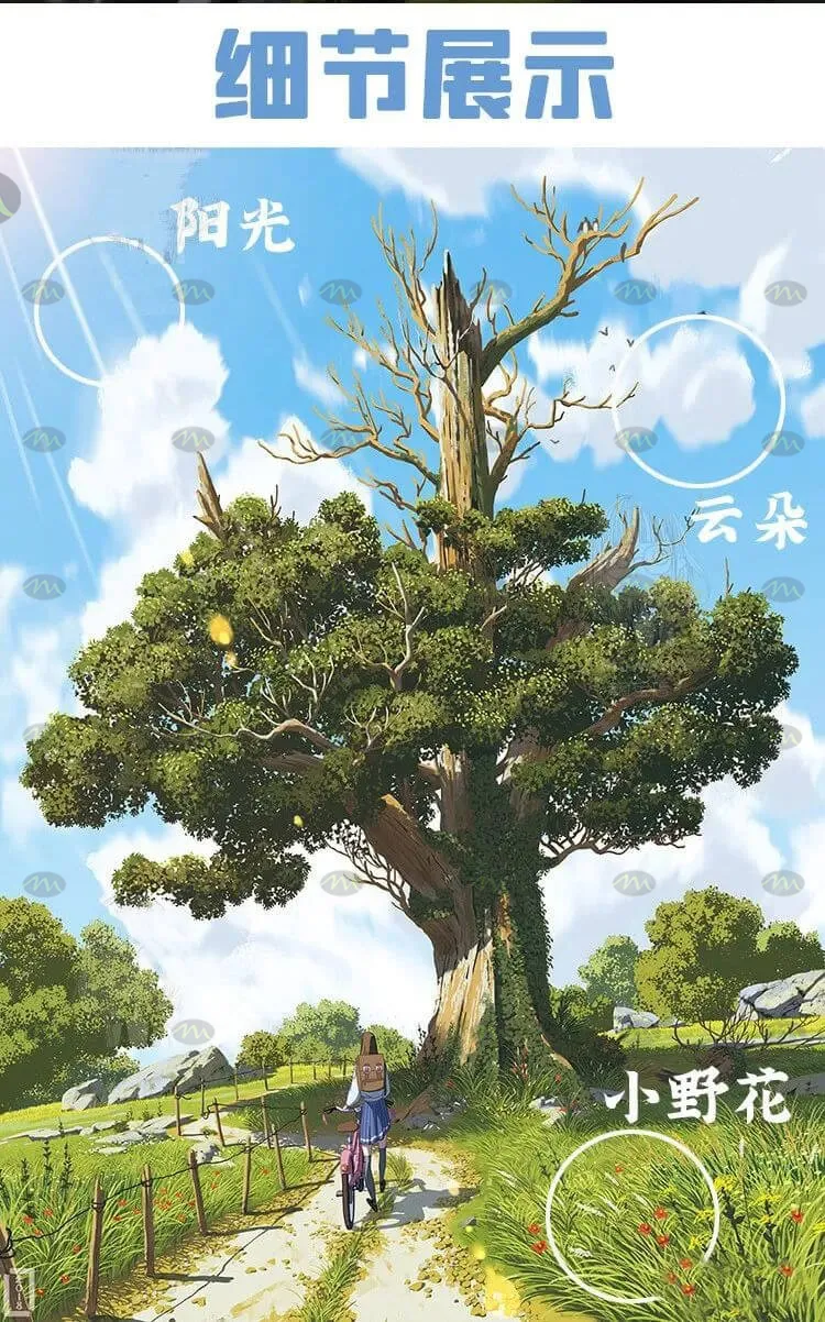 86个宫崎骏日漫风景｜Procreate笔刷详情图 13