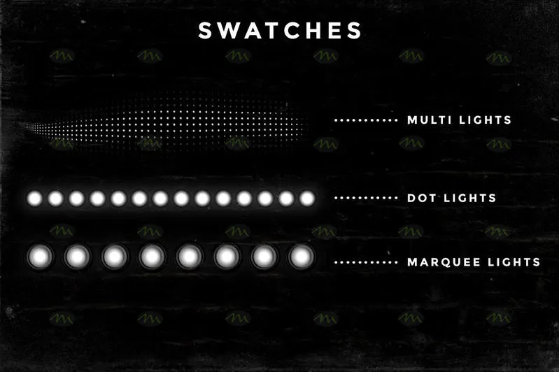 9个霓虹灯｜Procreate笔刷详情图 10