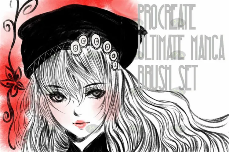 14个草图铅笔漫画|Procreate笔刷详情图 9