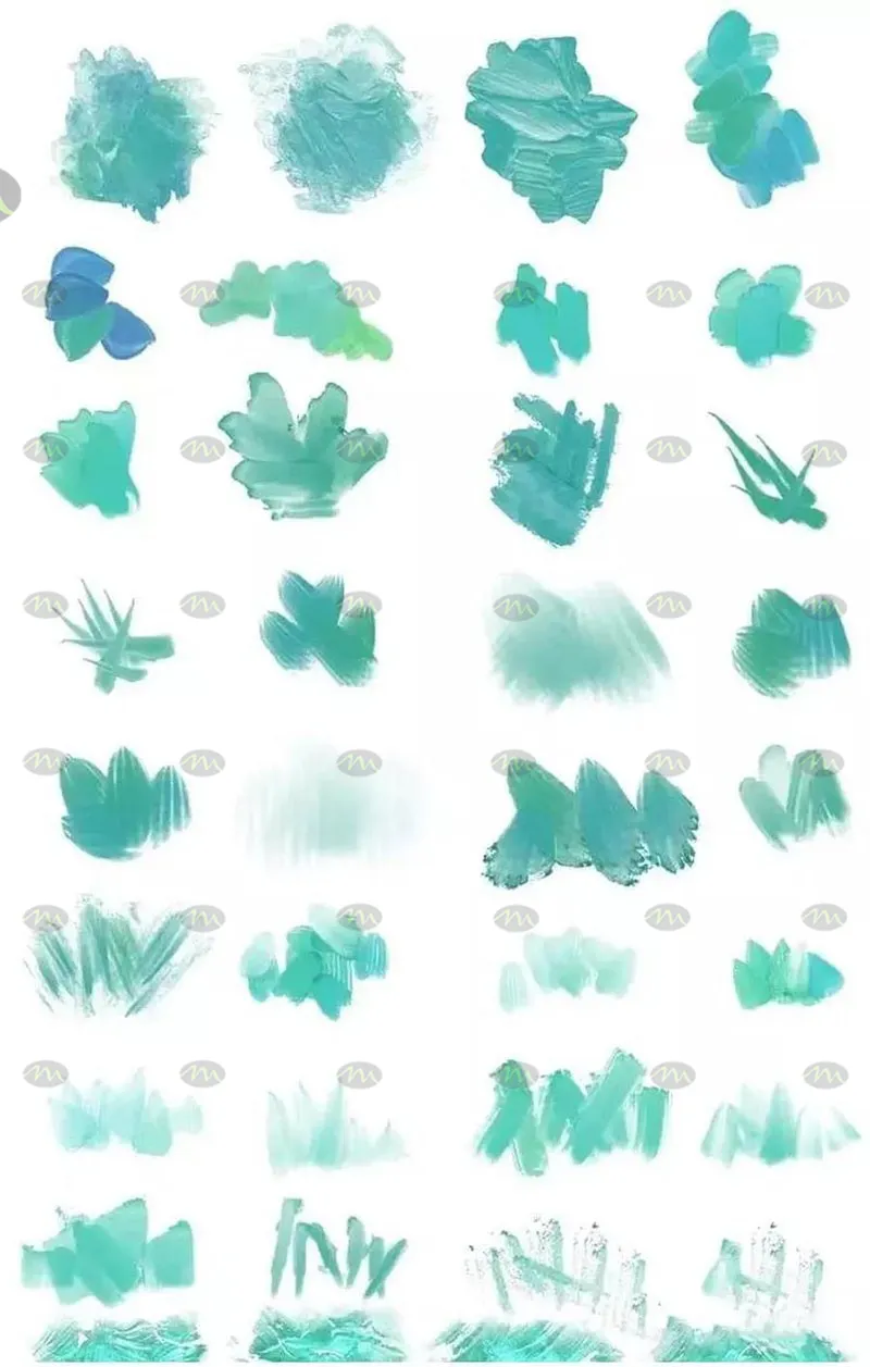 36个超逼真油画｜Procreate笔刷详情图 6