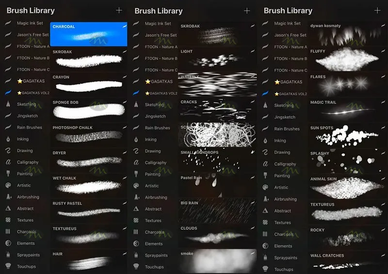 77个专业儿插绘图｜Procreate笔刷详情图 10
