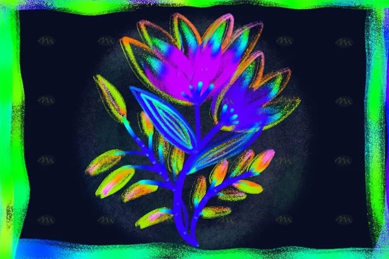10个彩虹渐变涂鸦|Procreate笔刷详情图 7