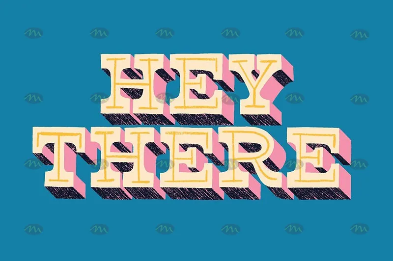 6个字体创作|Procreate笔刷详情图 8