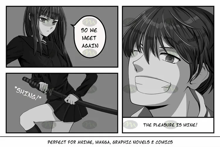 8个卡通漫画｜Procreate笔刷详情图 7