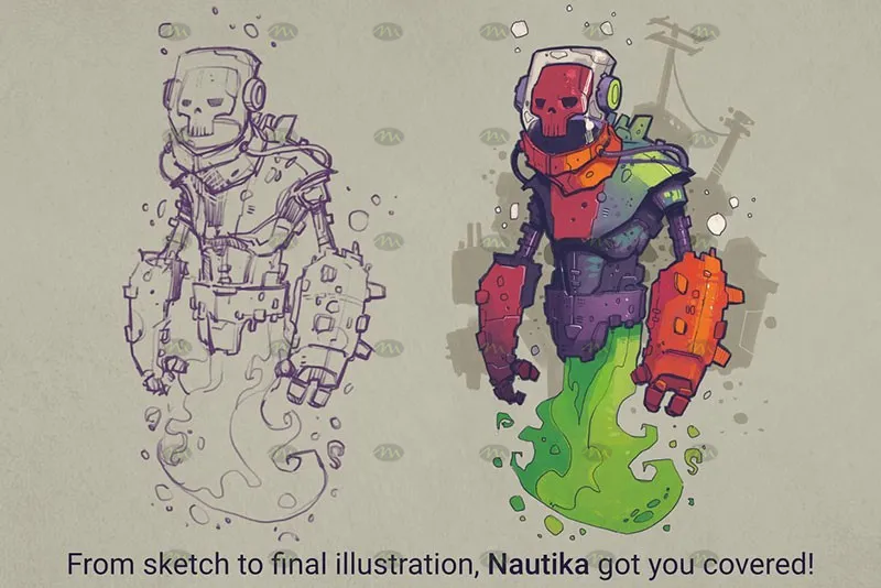 21个水笔马克笔｜Procreate笔刷详情图 7