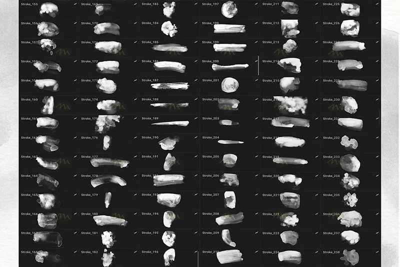 457个水彩印章｜Procreate笔刷详情图 13