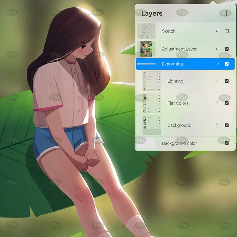61个专业插画｜Procreate笔刷详情图 8