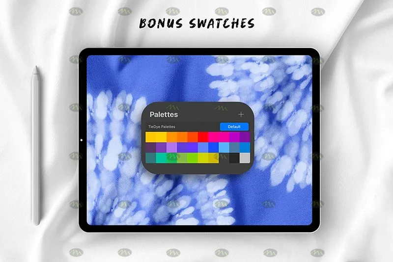 35个扎染图案｜Procreate笔刷详情图 12