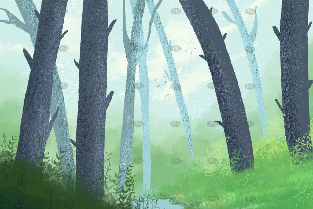 60个植物风景｜Procreate笔刷详情图 9