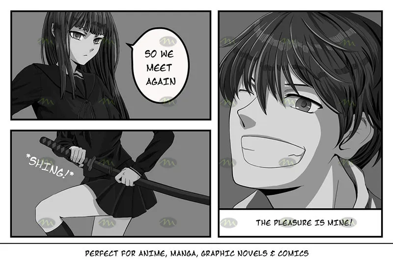 16个漫画动漫｜Procreate笔刷详情图 7