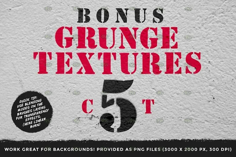 41个喷漆艺术套装｜Procreate笔刷详情图 11