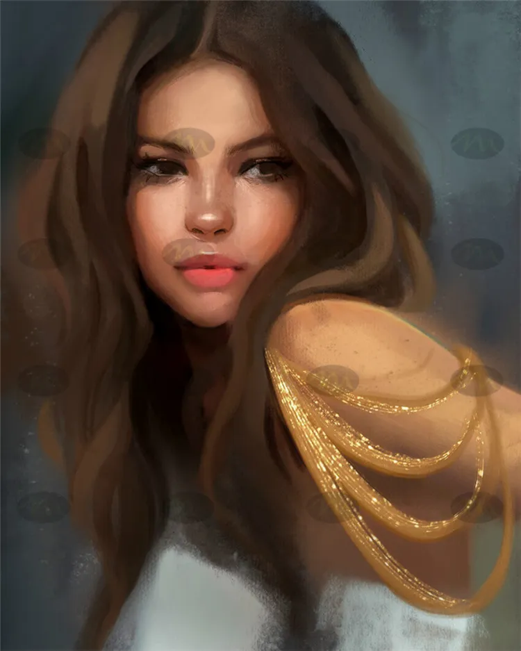 20个高光闪光笔发光金粉绘画｜Procreate笔刷详情图 9
