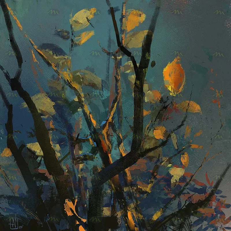 45个专业画笔套装｜Procreate笔刷详情图 7