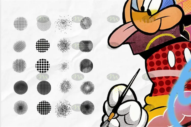 40个插画o漫画卡通动漫｜Procreate笔刷详情图 7
