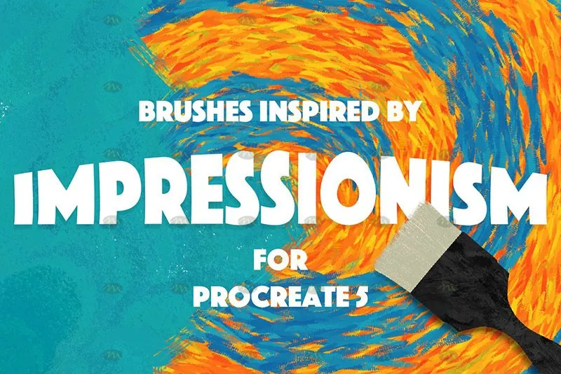 24个仿油漆颜料｜Procreate笔刷详情图 12