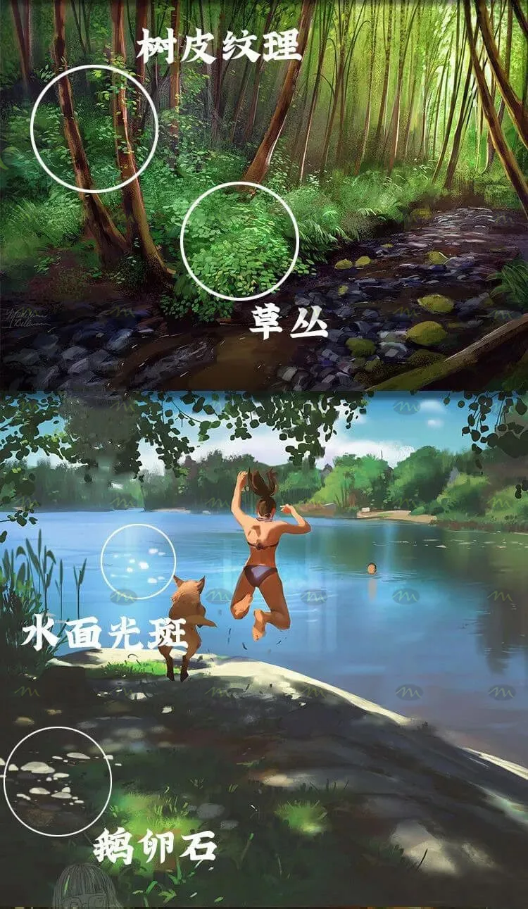 86个宫崎骏日漫风景｜Procreate笔刷详情图 14