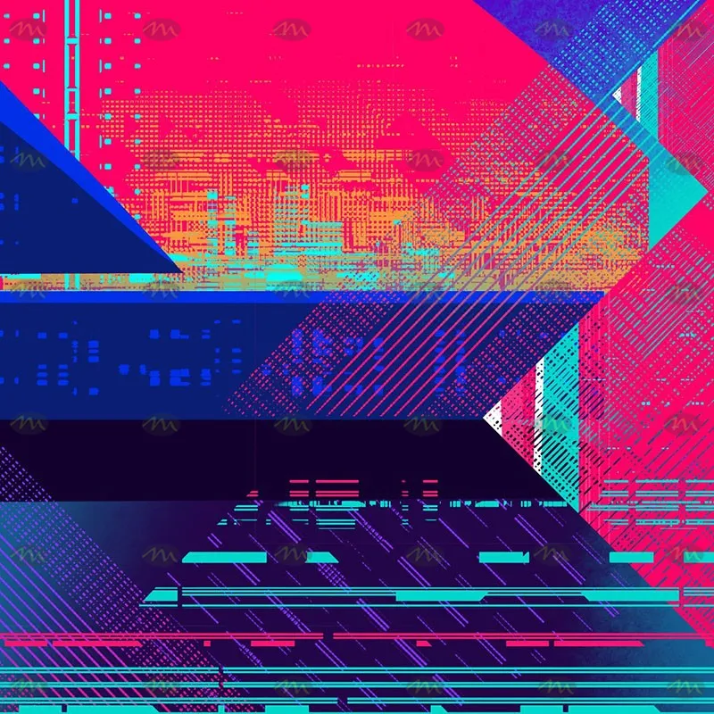 30个赛博朋克城市霓虹光效｜Procreate笔刷详情图 8