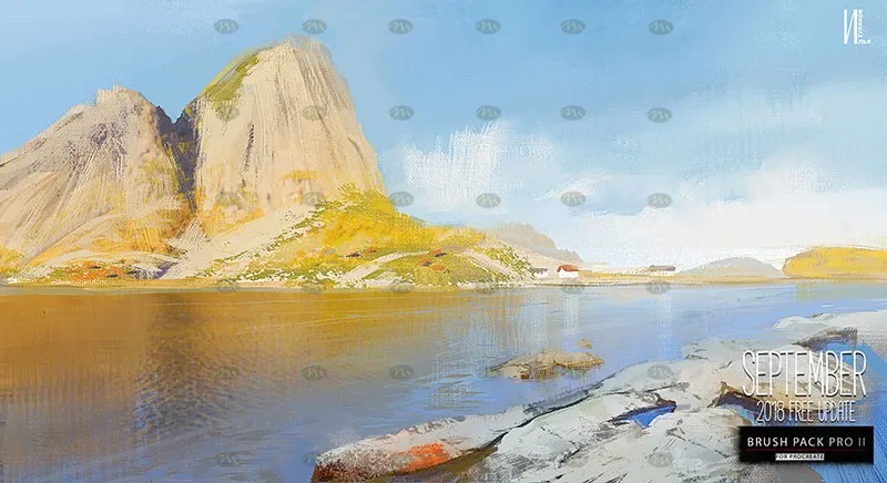 82个油画绘画｜Procreate笔刷详情图 7