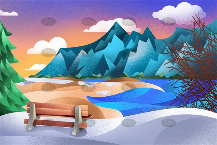 15个噪点颗粒质感材质插画｜Procreate笔刷详情图 7